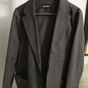 Bonobos Black Casual Cotton Blazer Jetsetter 38R Read Description